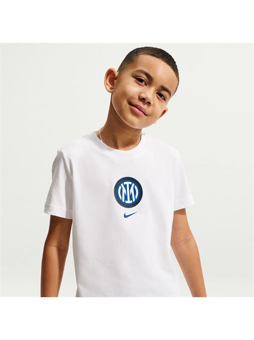 Nike Inter t-shirt crest bambino Inter | IM1710-100CREST Y